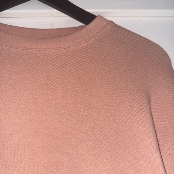 2/$15 Divided Dusty Rose Thin Crew Neck Sweater - Picture 2 of 4